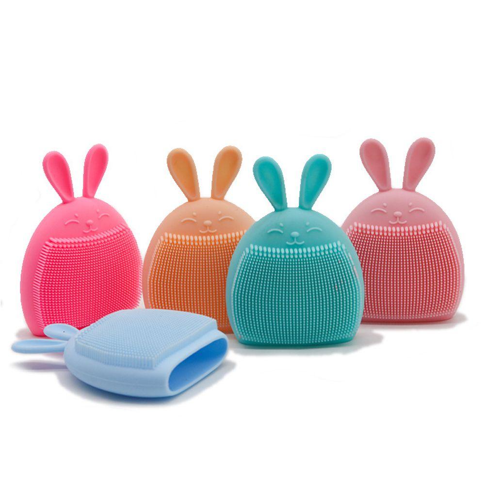 1 Cọ Rửa Mặt Silicone Cầm Tay Làm Sạch Sâu Lỗ Chân Lông