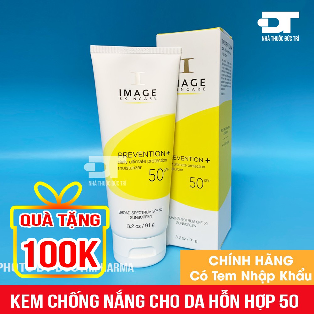 Kem Chống Nắng Image SPF50 Da Hỗn Hợp Và SPF 30 Cho Da Khô