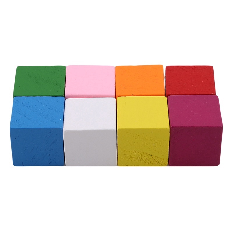 Set khối gỗ đồ chơi xây dựng xếp hình cho bé