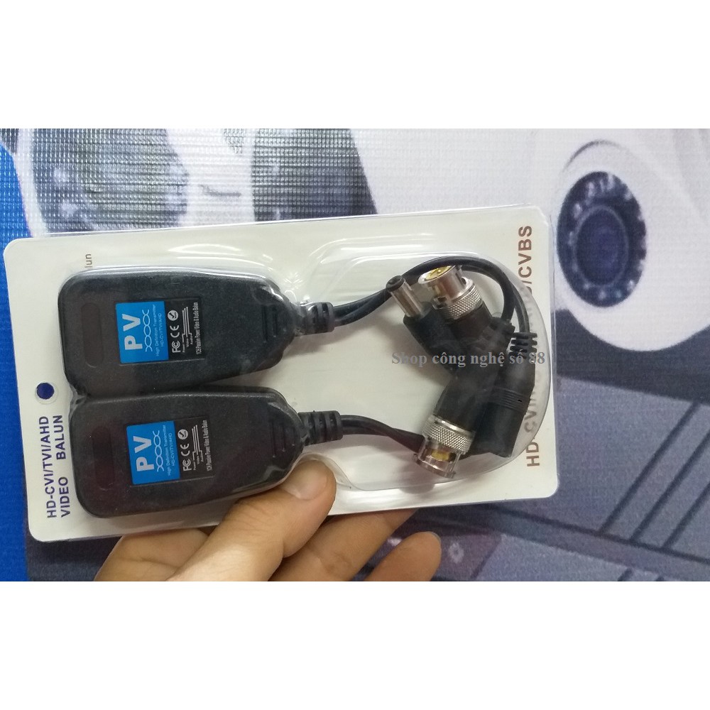 Balun liền nguồn loại chuyên dụng cho camera giám sát | BigBuy360 - bigbuy360.vn