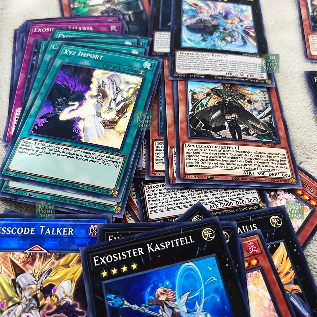 Bộ bài Yugioh - Exosister - Structure Deck