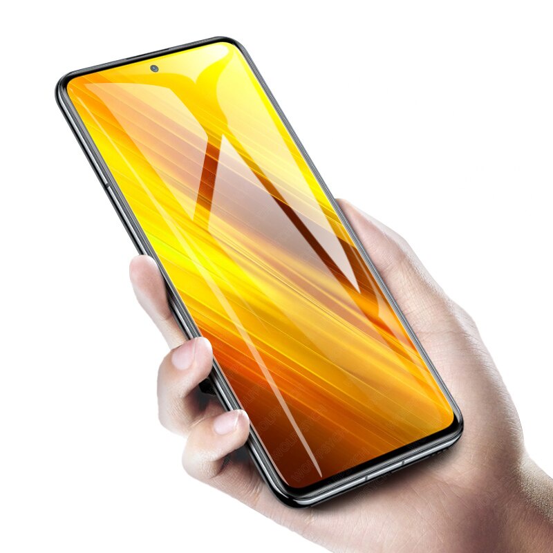 Kính CườNg LựC BảO Vệ MàN HìNh TrướC Và ĐiệN ThoạI 2 Trong 1 Cho Poco X3 Xiaomi Poco X3 NFC