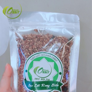 Gạo Lứt Sấy Rong Biển Bịch 150g- Thực phẩm dưỡng sinh