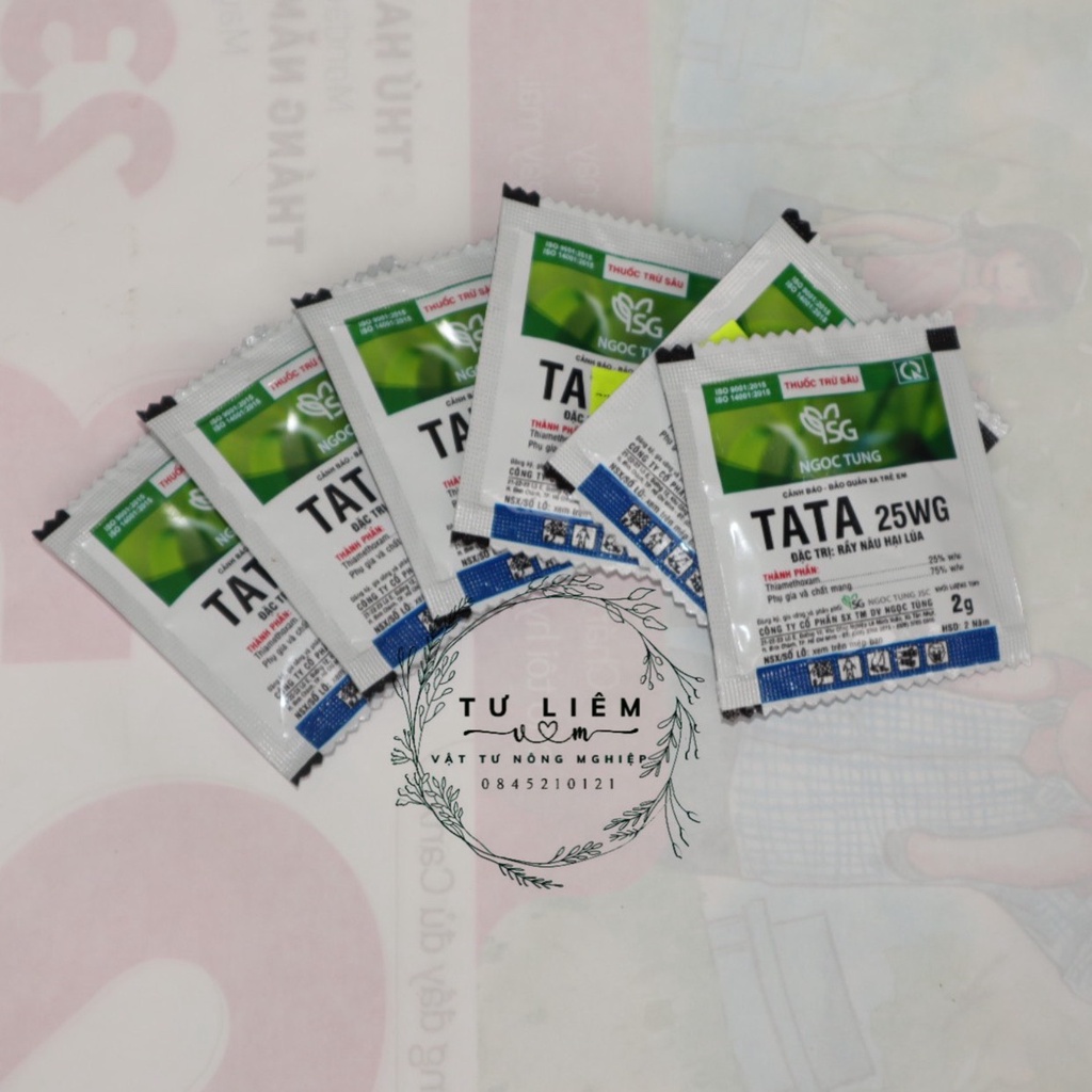 TATA 25WG Gói 2gr - Diệt Rầy Nâu, Rệp Sáp