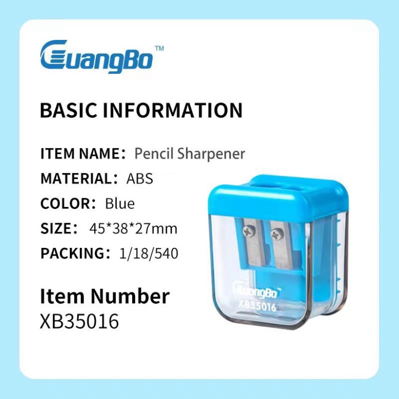 Gọt chì mê cung 2 lỗ GuangBo XB35016