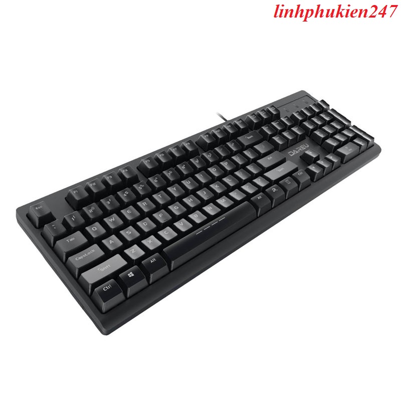 Bàn phím máy tính chống nước Dareu LK135 USB Black