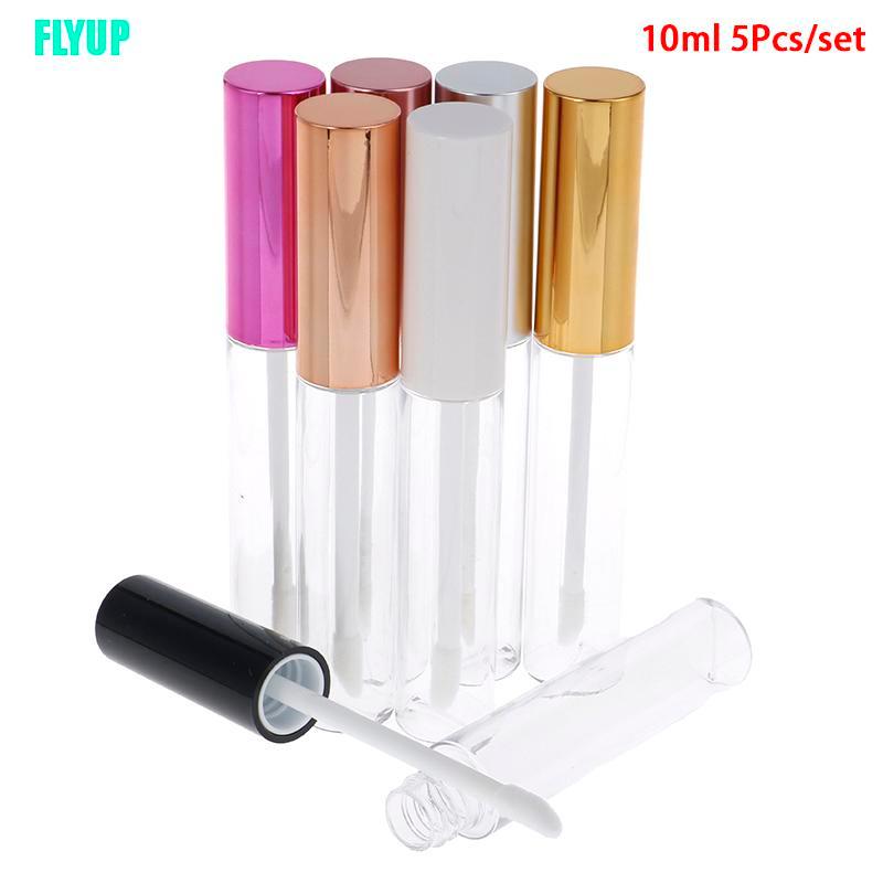 (Hàng Mới Về) Set 5 Ống Rỗng 10ml Đựng Son Môi Tiện Dụng | BigBuy360 - bigbuy360.vn
