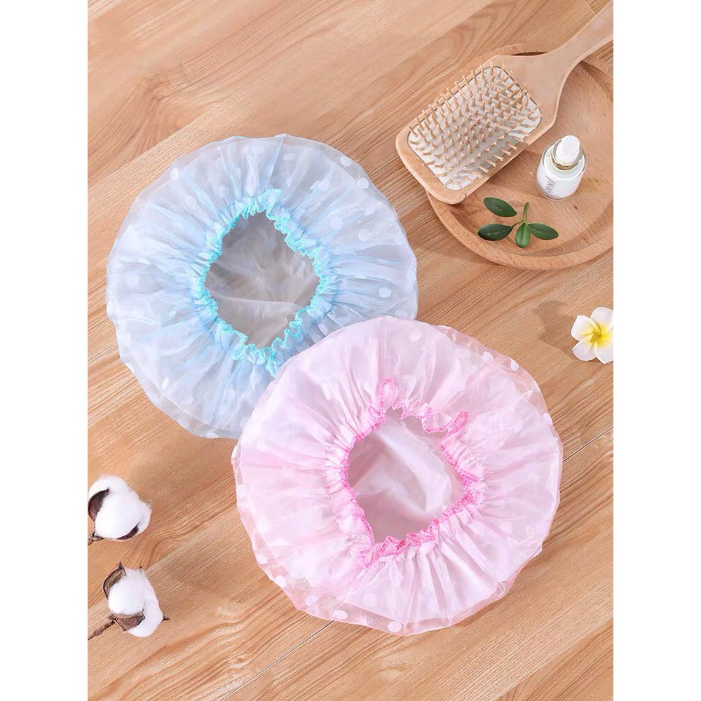 Trùm đầu tắm trang điểm lưới