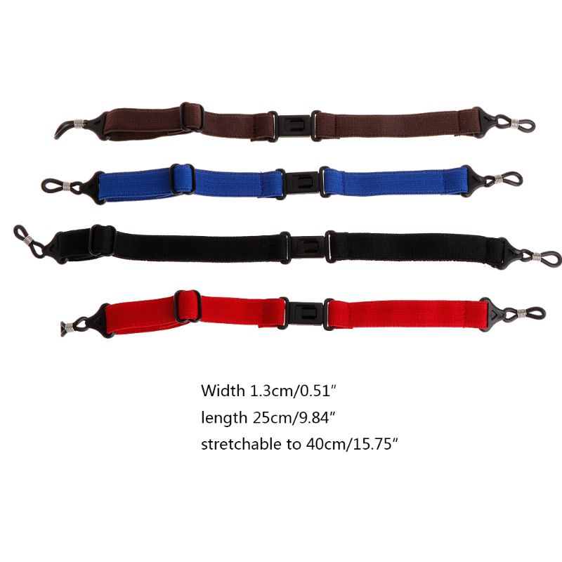 Dây Đeo Mắt Kính 4 Màu Tùy Chỉnh Tiện Dụng Khi Chơi Thể Thao