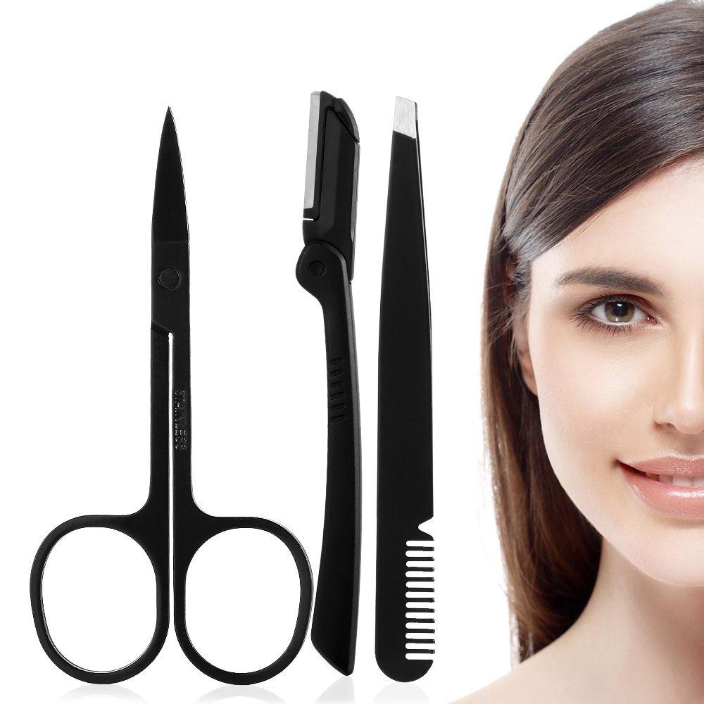 Kéo Cắt Tỉa Lông Mày / Lông Mũi Đầu Tròn Tiện Dụng