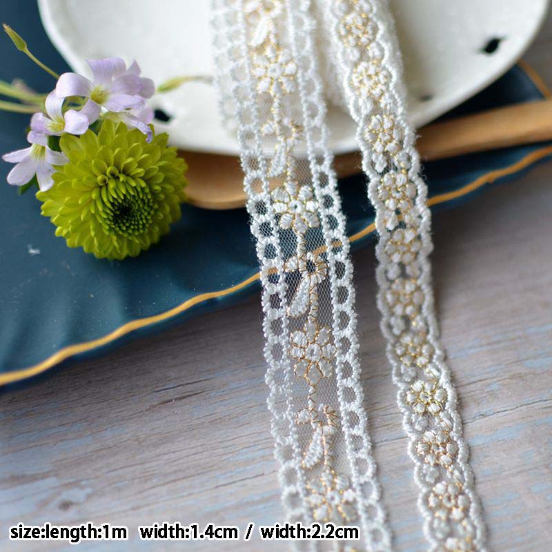 Dải dây ruy băng trang trí váy sườn xám họa tiết hoa