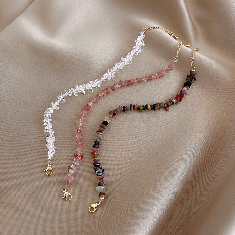 Vòng tay chuỗi hạt đá pha lê thiết kế thời trang