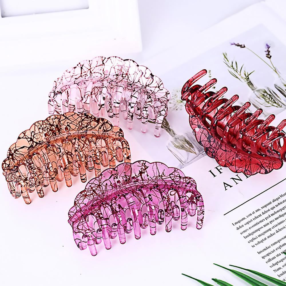 Kẹp Tóc Càng Cua Hình Chữ Nhật Cho Nữ