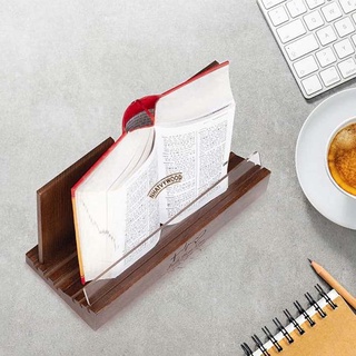 Kệ đọc sách thông minh Nhật Vy BH06 dùng cho tự điển hay sách kỹ thuật - Giá đọc sách để bàn bằng gỗ - Kệ để ipad để bàn