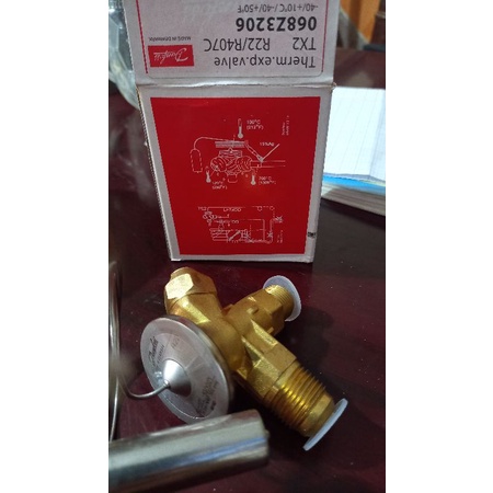 Van tiết lưu Danfoss tex2