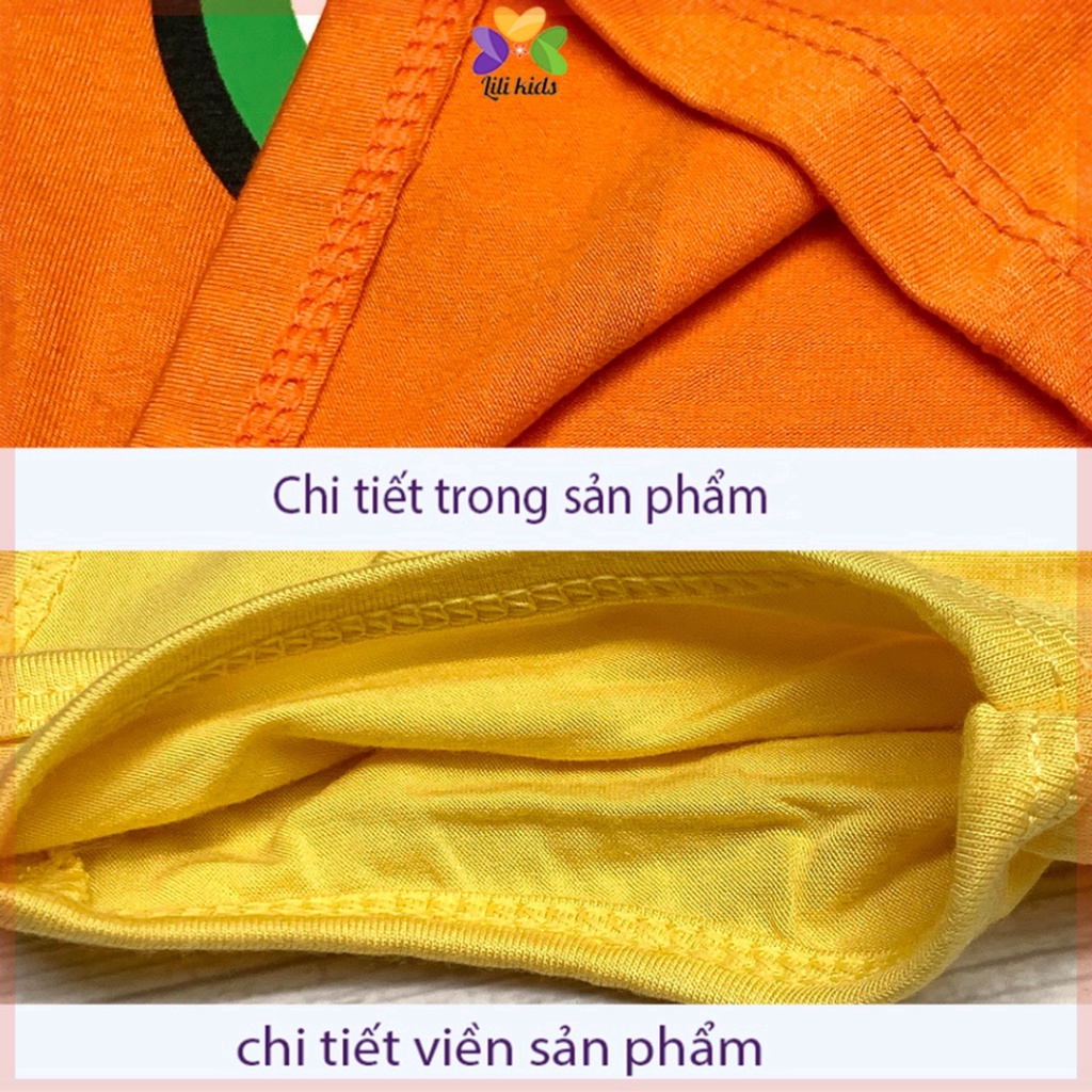 Áo ba lỗ cho bé trai và bé gái LILIKIDS chất thun lạnh thoáng mát họa tiết dễ thương