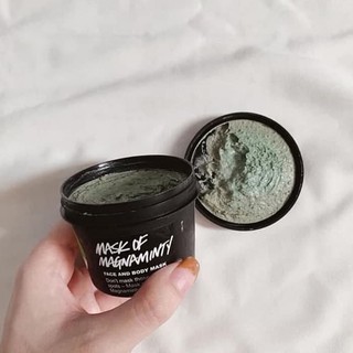 Mặt nạ tươi bạc hà Lush (Mask of Magnaminty) 125g date mới