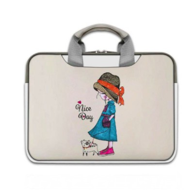 Cặp đựng laptop, macboock có quai đeo và đai gài hành lý tiện ích | BigBuy360 - bigbuy360.vn