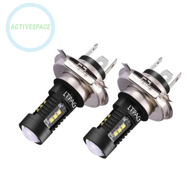 Set 2 đèn pha xe hơi H4 9003 60W 1800LM 6000K COB LED chuyên dụng