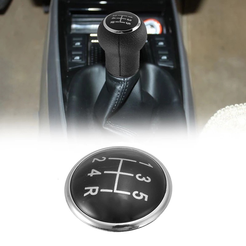 Vỏ Bọc Núm Gạt Cần Số Xe Hơi 5 Tốc Độ Cho Golf V MK5 2003-2009