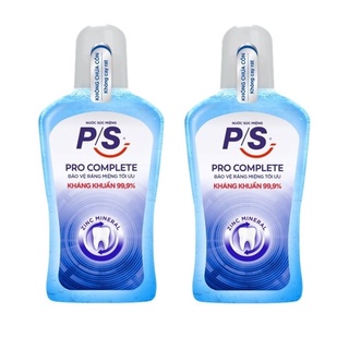 Nước súc miệng P/S chai lớn 500ml