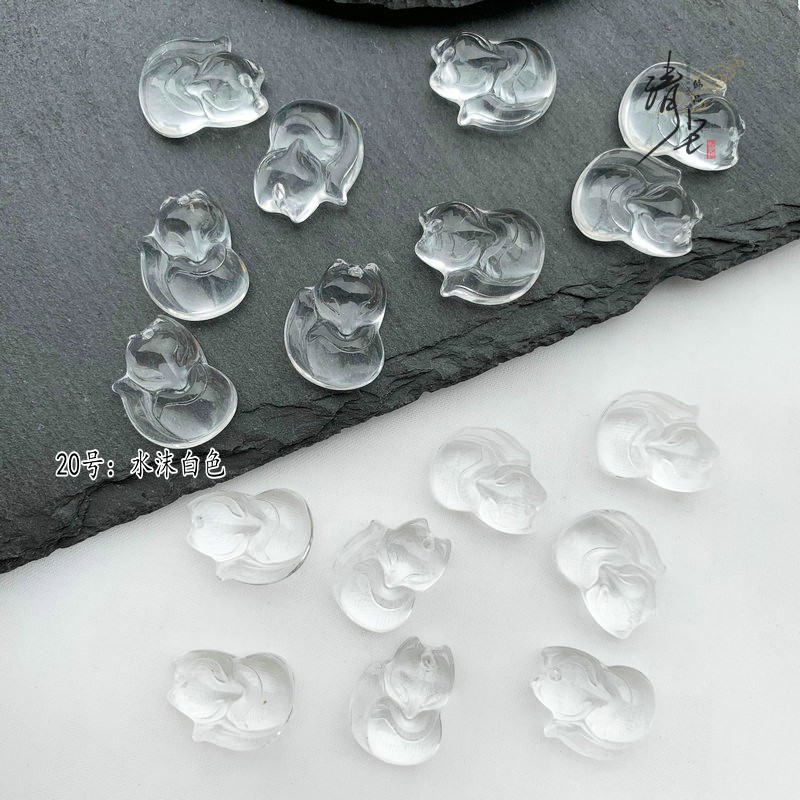 3 bé HỒ LY Thủy Tinh 14x18mm