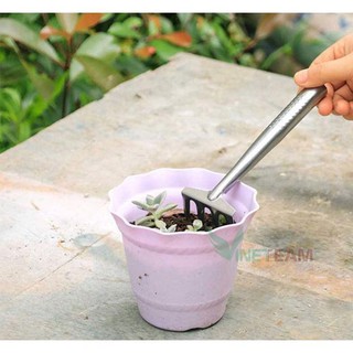 Bộ dụng cụ làm vườn 3 món inox -dc3389
