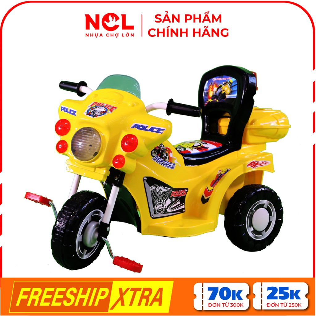 [LIFEMALL66250K - 15% đơn 250K] [Nhựa Chợ Lớn] Xe 3 Bánh L9 Police K3 M1671X3B