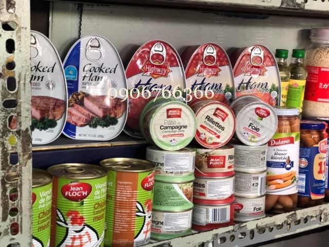 LỐC 4 HỘP Thịt Hộp Spam Giảm Mặn Mỹ Hộp 340 gram