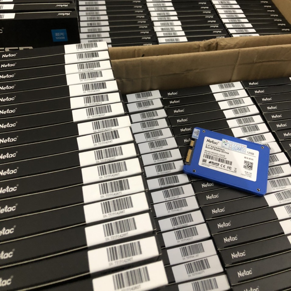 SSD NETAC 120G 2.5'' sata tốc độ sử lý siêu nhanh 6Gb/s