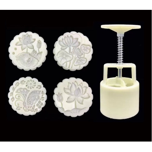 Khuôn Trung Thu 4 Mặt 100g