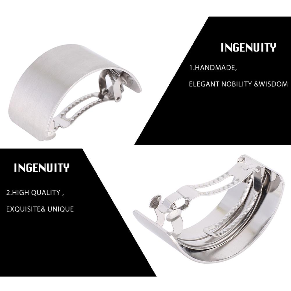 JARRED Kẹp Tóc Đuôi Ngựa Bằng Kim Loại Hình Sao Biển Đơn Giản Cho Nữ Giá Đỡ