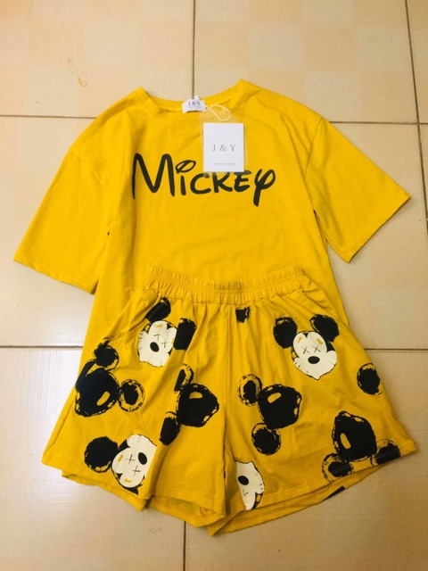 Bộ mặc nhà nữ Mickey