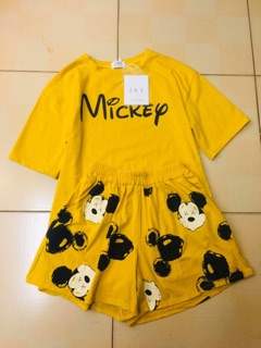 Bộ mặc nhà nữ Mickey