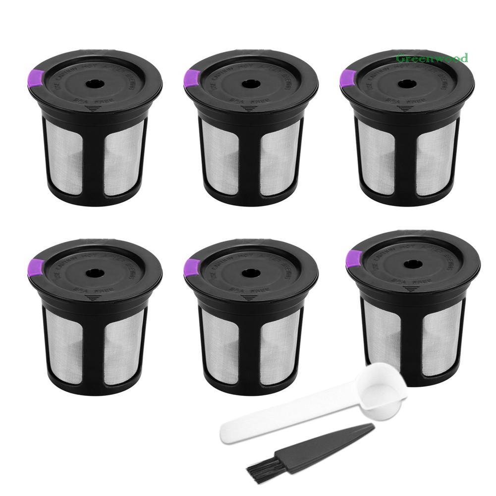Bộ 6 Cốc Lọc Cà Phê Có Thể Tái Sử Dụng