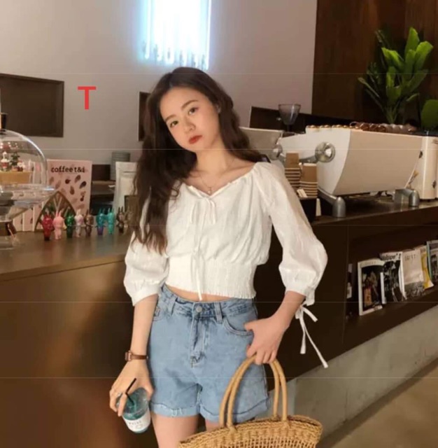 bst Áo chun eo siêu đẹp TĐ5109 03