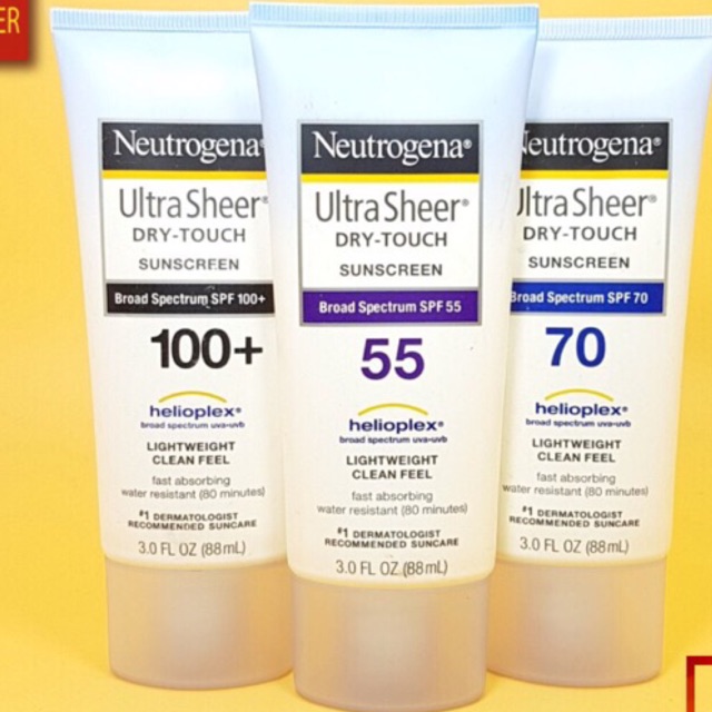 GIÁ SIÊU RẺ Kem chống nắng Neutrogena Ultra-sheer dry touch Hàng chính hãng