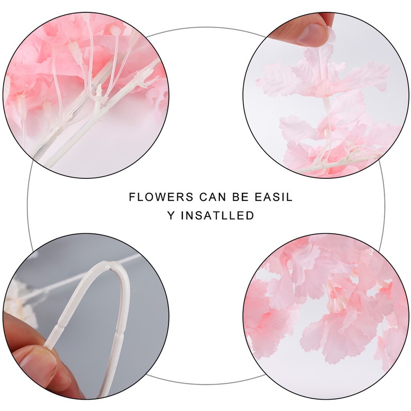 Nhánh Hoa Đào Giả Trang Trí Nhà Cửa / Tiệc Cưới 90CM