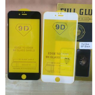 Bộ 2 kính cường lực 9D cho IPhone 6 Plus/ 6S Plus Full keo màn hình