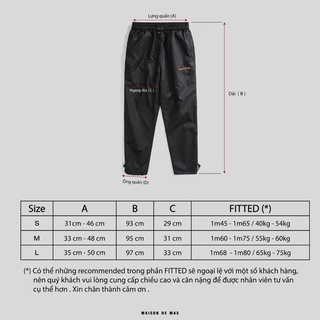 Quần dài Woven Pants - Black