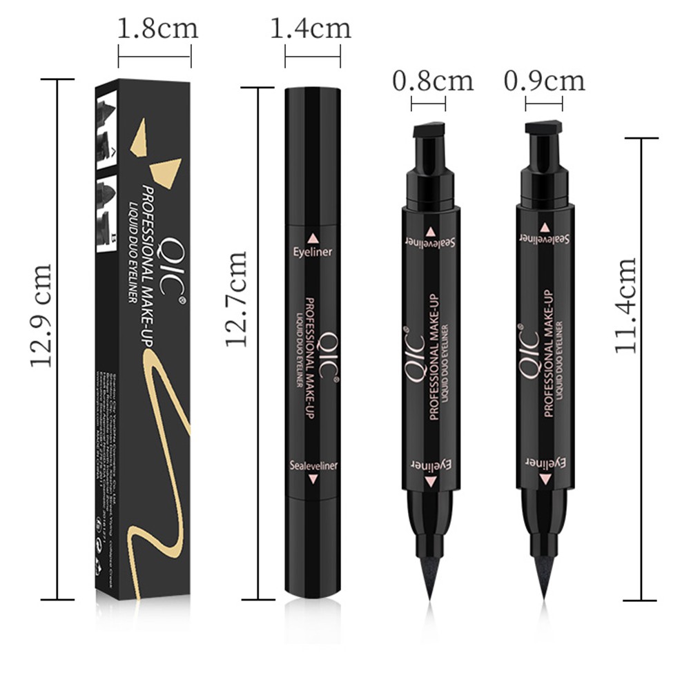 Bút kẻ mắt QIC dạng lỏng lâu trôi chống nước khô nhanh | BigBuy360 - bigbuy360.vn