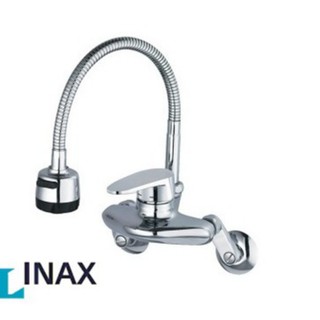 ⚡ [FREESHIP] Vòi chậu rửa bát INAX cắm tường nóng lạnh ( đã bao gồm chân sen gắn tường) bảo hành 5 năm