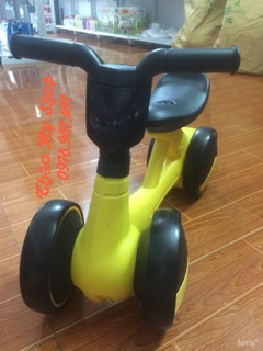 Xe chòi chân mini 4 bánh (ảnh thật)