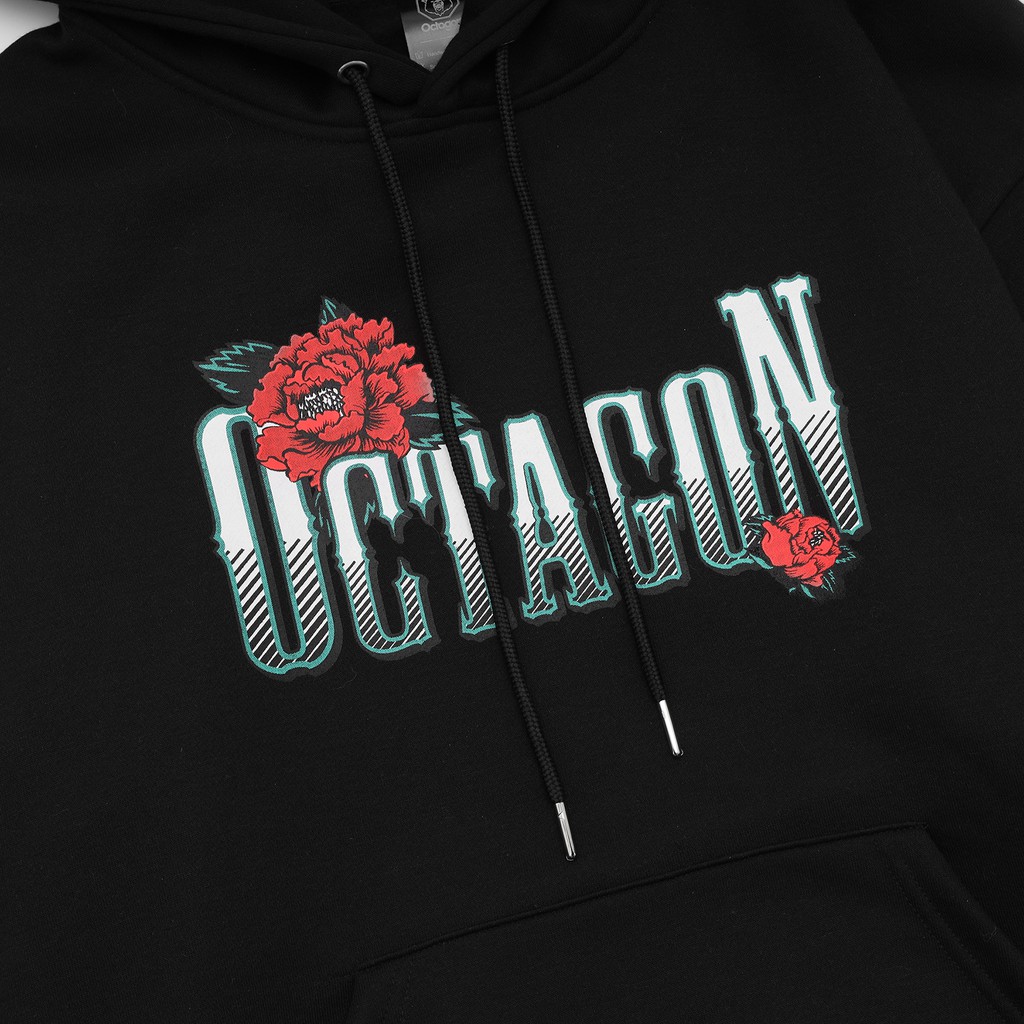 ☠️ÁO HOODIE BLOODY HELL ĐEN BY OCTAGON☠️ | BigBuy360 - bigbuy360.vn