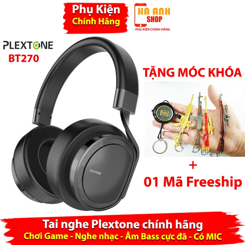 Tai nghe bluetooth Plextone BT270 không dây cao cấp - Bass nghe cực sâu | BigBuy360 - bigbuy360.vn