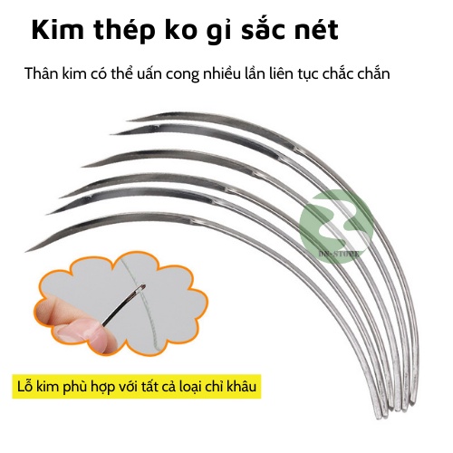 Kim cong khâu đa năng thú y nhiều kích thước DN29