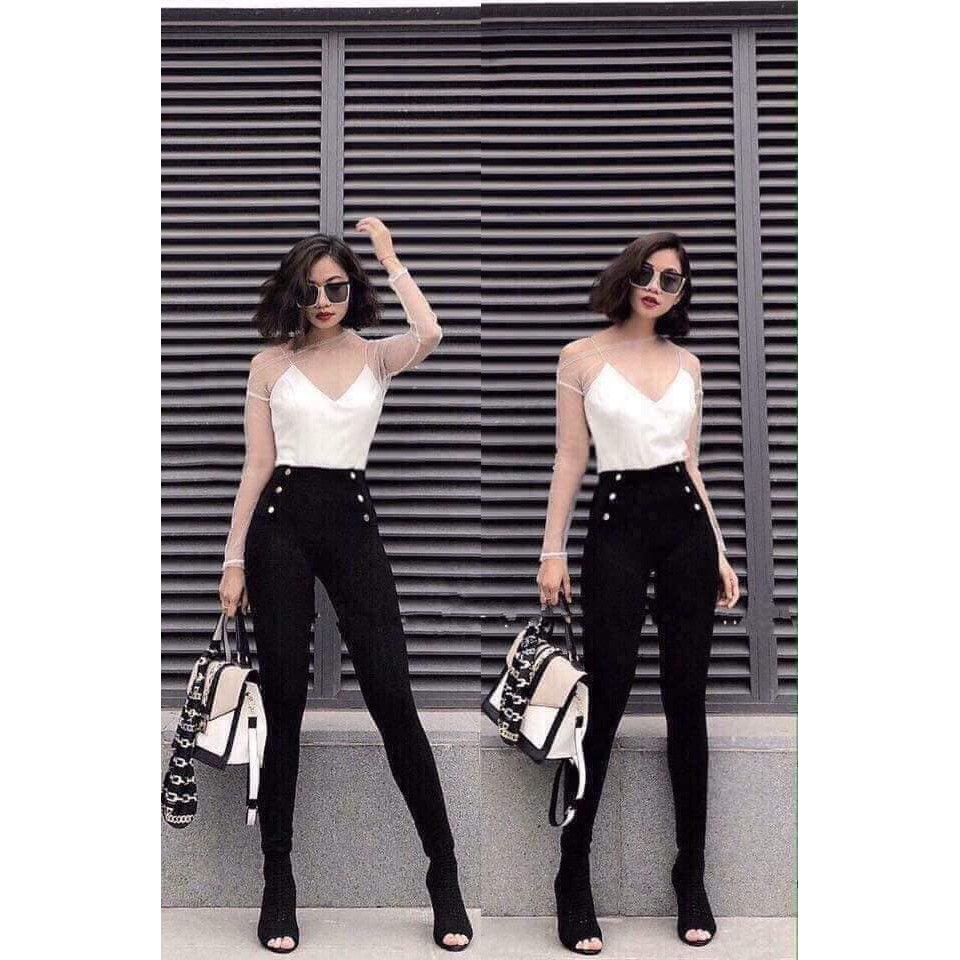 bán buôn quần legging khuy cạp chun | BigBuy360 - bigbuy360.vn