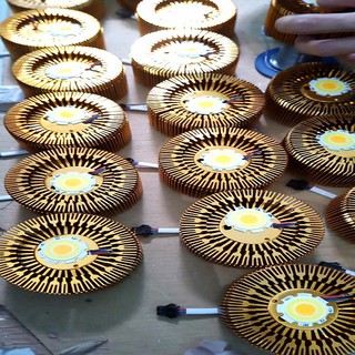Đèn âm trần 10w COB-cao cấp -phi 95