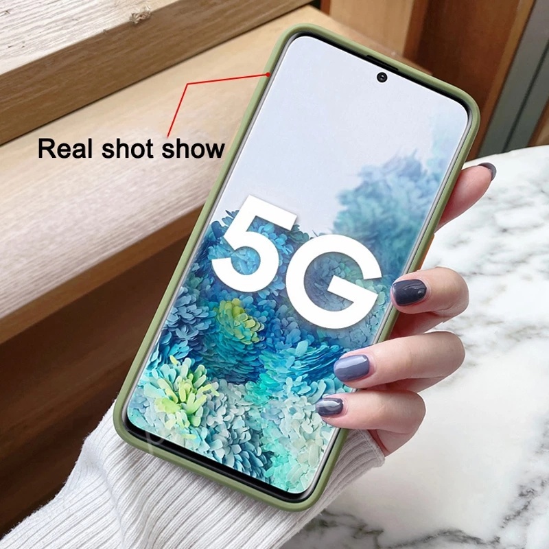 Phone case For Samsung Galazy S21 FE 5G Ultra Plus + Matte Translucent Casing skin feel Silicone Cover with Lens camera protection