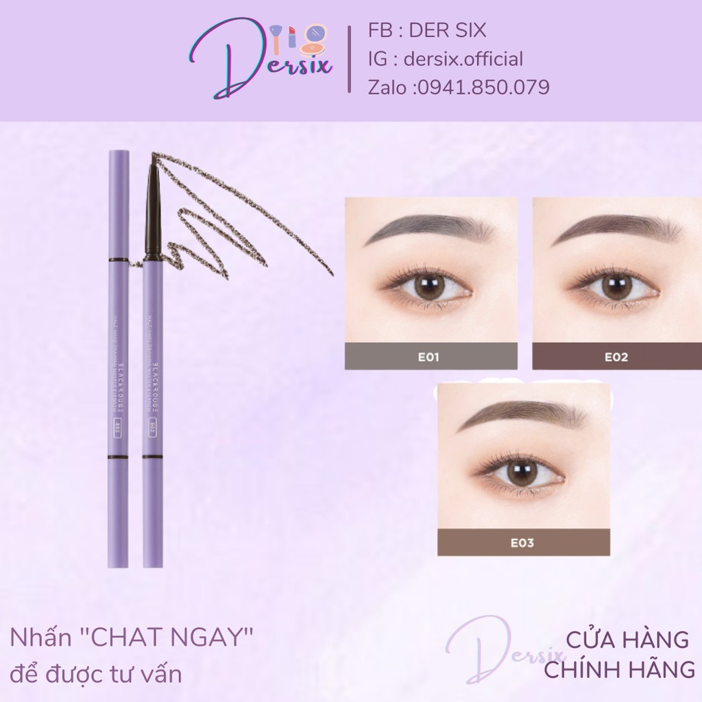 Chì kẻ mày Black Rouge Brow Master